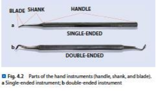 <p>Parts of Hand Instruments</p>