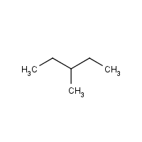 <p>• Longest chain: Pentane (5C)</p><p>• Methyl group on carbon 3</p><p>• Final name: 3-methylpentane</p><p><span data-name="brain" data-type="emoji">🧠</span> Name format: position-substituent+parent chain</p>