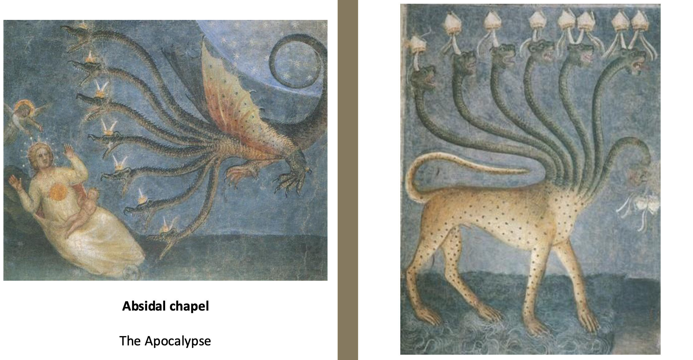 <p>The Apocalypse - Absidal chapel Padova Baptistry</p>