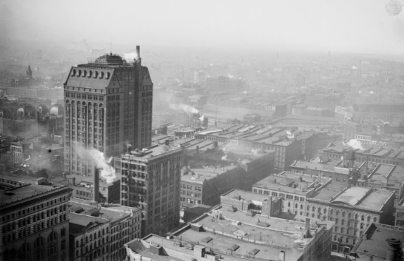 <p>Masonic Temple Building, Burnham and Root, Chicago, 1890’s</p>