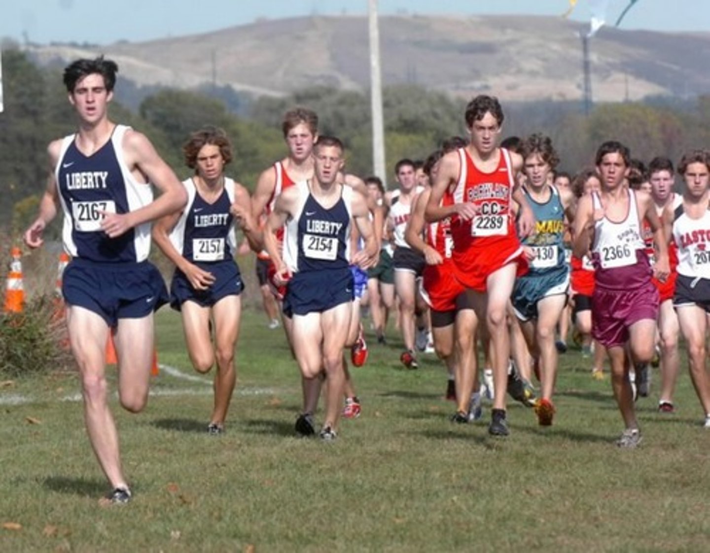 <p>cross country</p>