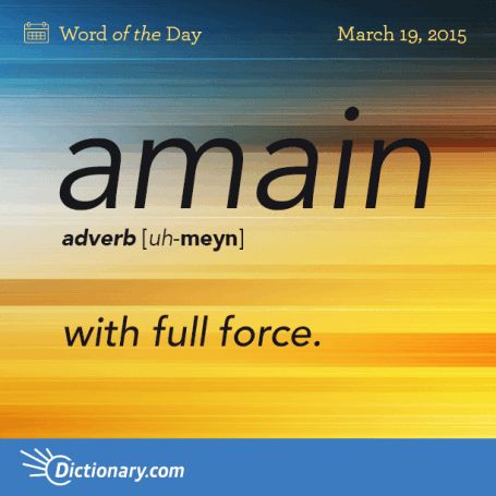 <p><strong>Amain</strong></p>