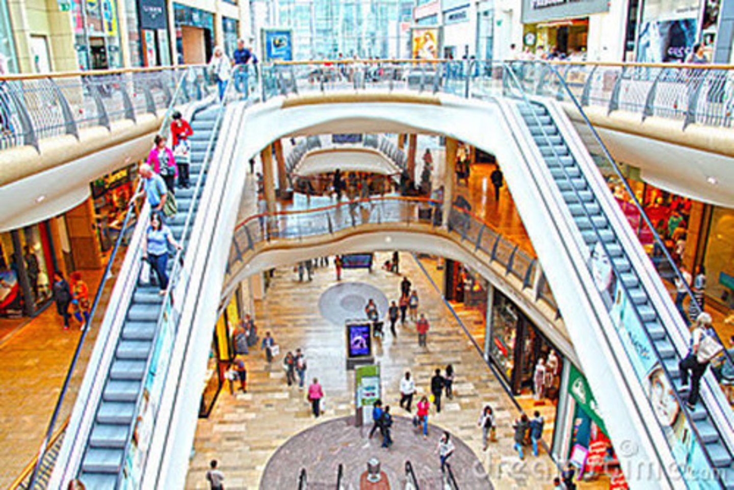 <p>the mall</p>