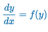 <p>an ODE in which the IV does not appear explicitly </p>