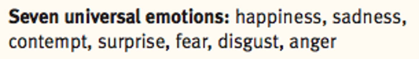 <p>1934-present; Field: emotion; Contributions: found that facial expressions are universal</p>