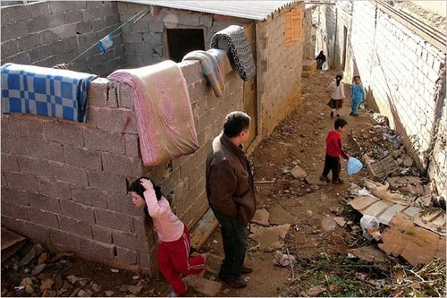 <p>Lack of basic necessities</p>