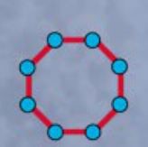 hosts are connected in a physical ring or circle; no collisions