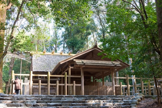<p><span><span>Main Hall of Inner Shrine, Ise Shrine</span></span></p>
