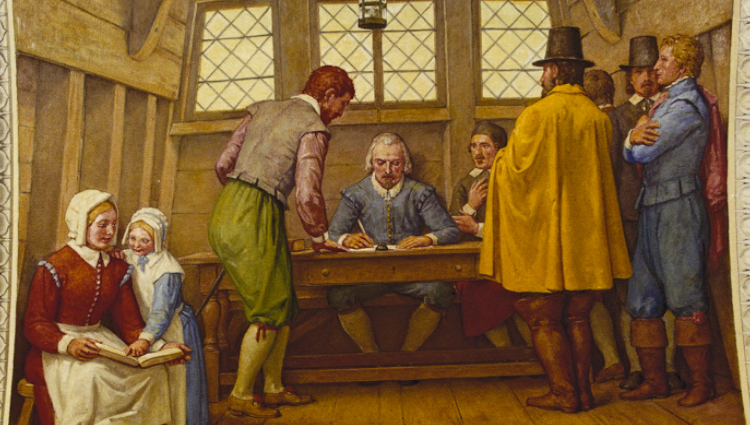 <p><span>Mayflower Compact</span></p>