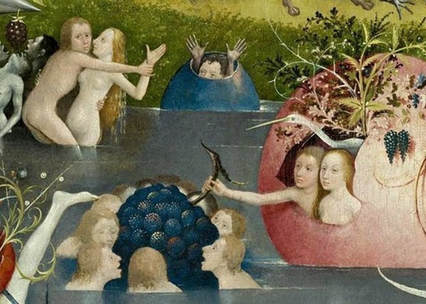 <p>Bosch's triptych exploring themes of paradise and sin.</p>
