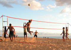 <p>beach volleyball</p>