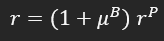 <p>markup (u^B) increases with risk and decreases with risk tolerance and bank equity</p>
