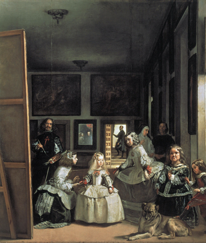<p>Velázquez, Las Meninas (The Maids of Honor), 1656. Oil on canvas</p>