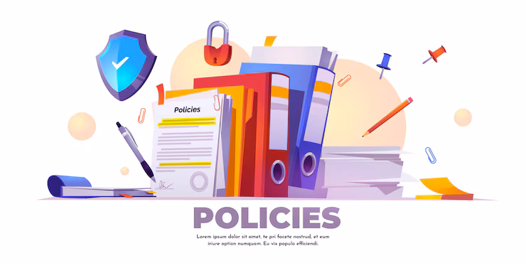 <p>policy (n) </p>