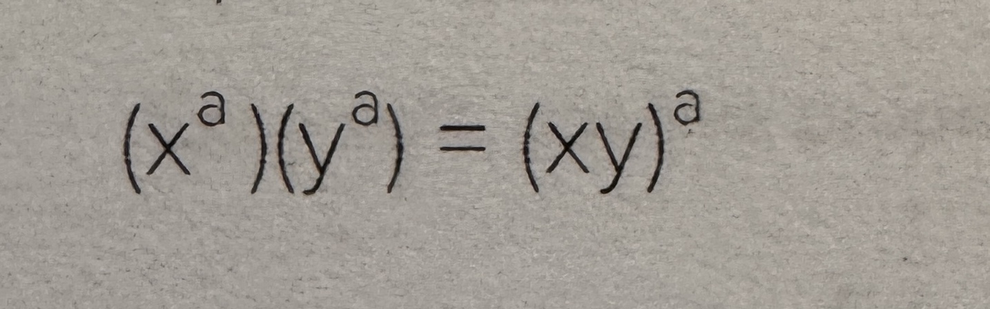 <p>Allows splitting to simplify terms ie 20³=(2×10)³=2³*10³</p>