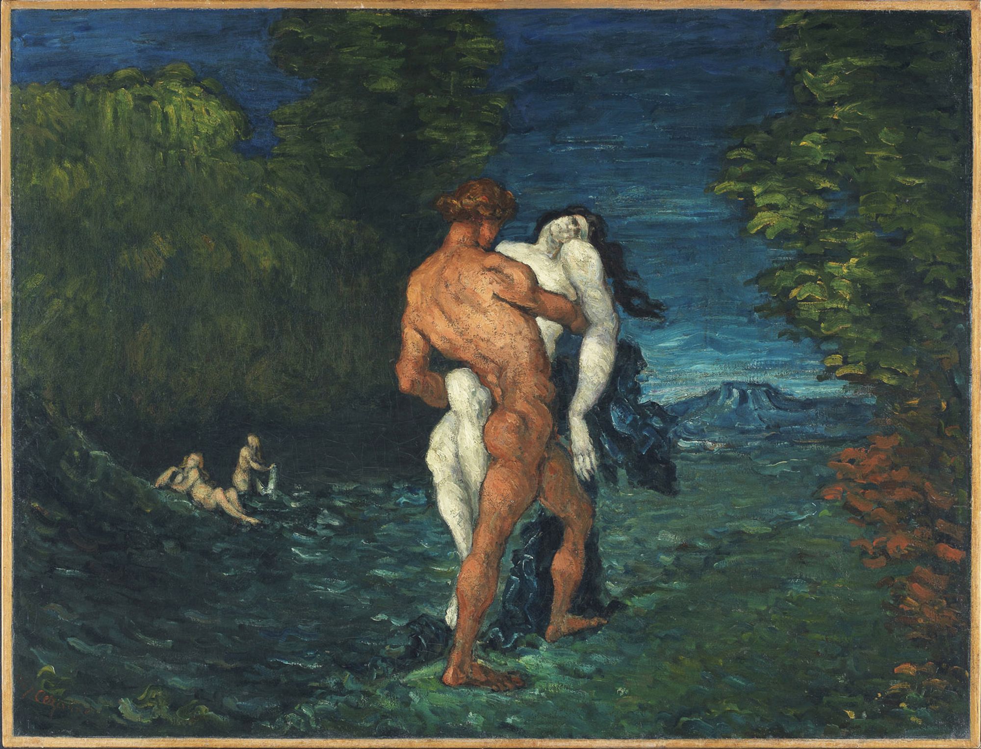 <p><em>L’enlèvement</em></p>