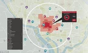 <p>The analysis of geographical locations associated with the spatial movements of a single serial offender</p>