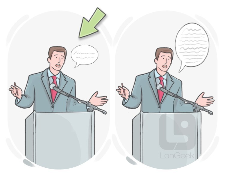 <p>(of a person, speech, or style of writing) using very few words.</p><p></p><p>Ex: "his ______reply suggested a lack of interest in the topic"</p>