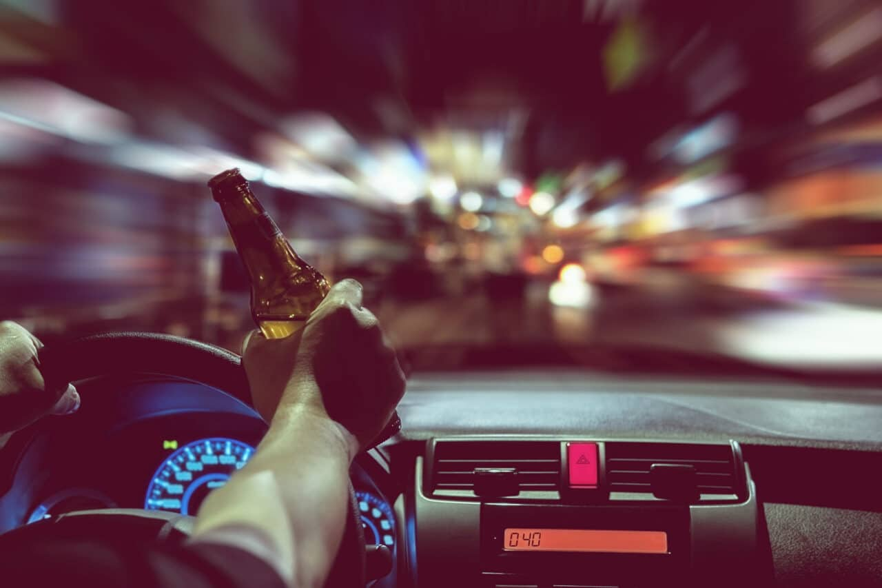 <p>Each year, alcohol is implicated in how many traffic fatalities and in __% of all crimes</p>