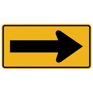 <p><span>Slow down because the road ahead changes direction at an extreme angle.</span></p>