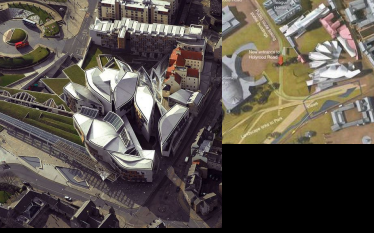 name the building architect and style 