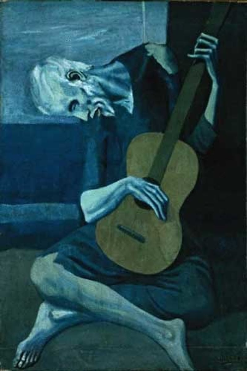 <p>The Old Guitarist</p>