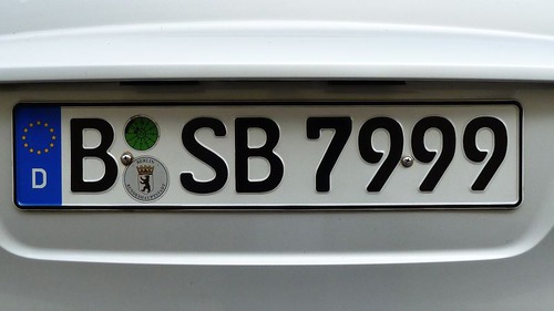 <p>number plate</p>