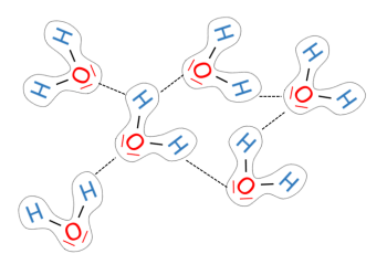 example of van der waals forces (do not need to know for test)