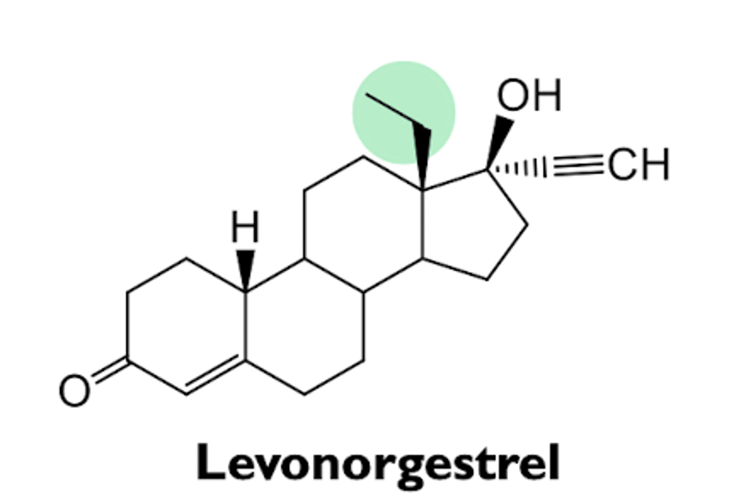 <p>- 2nd generation progestin</p><p>- levo isomer of norgestrel, which is a racemic mixture</p><p>- only levo form is active</p><p>- high oral bioavailability</p><p>- used in intrauterine devices (IUDs)</p>