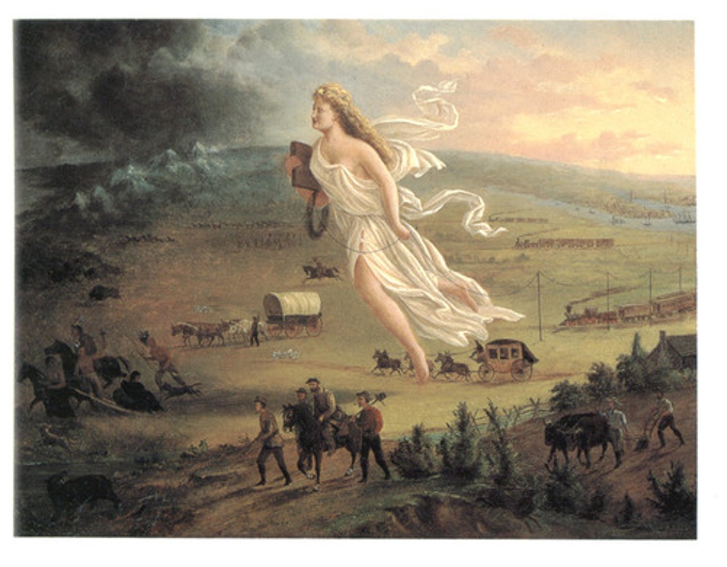 <p>belief that the expansion of the US was God's will</p>