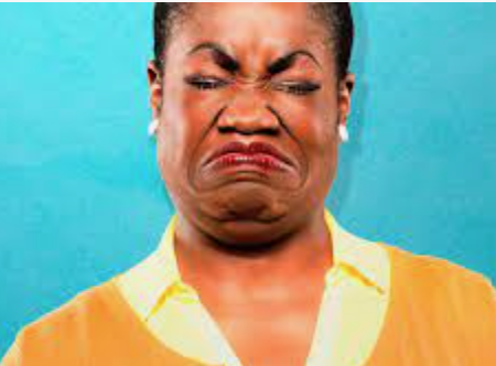 (adj): arousing moral distaste or contempt

	“It was two storeys high; showed no window, nothing but a door on the lower storey and a blind forehead of discoloured wall on the upper; and bore in every feature, the marks of prolonged and sordid negligence.”