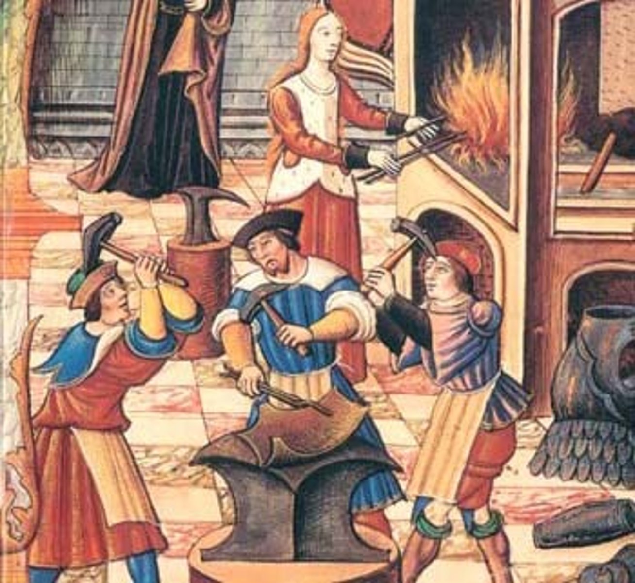 <p>An organized association of artisans or merchants in medieval Europe that regulated training, standards, and trade within a particular craft.</p>