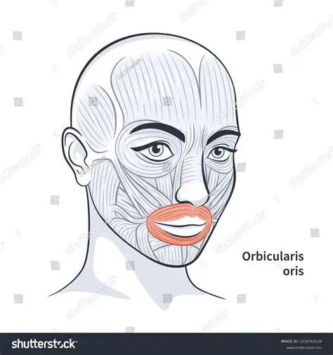 <p>Closes and protrudes lips (kissing, whistling). </p>