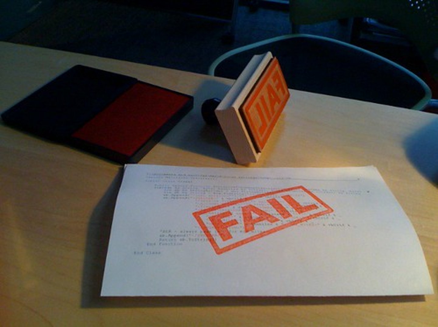<p>Failure</p>