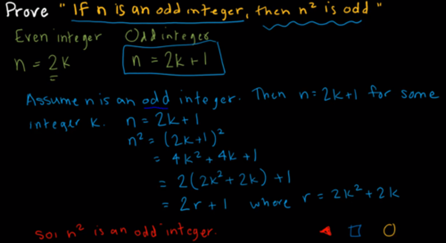 <p>In the direct proof, we assume the hypothesis p is true and we try to prove that q is true. Thus making p→q true.</p>