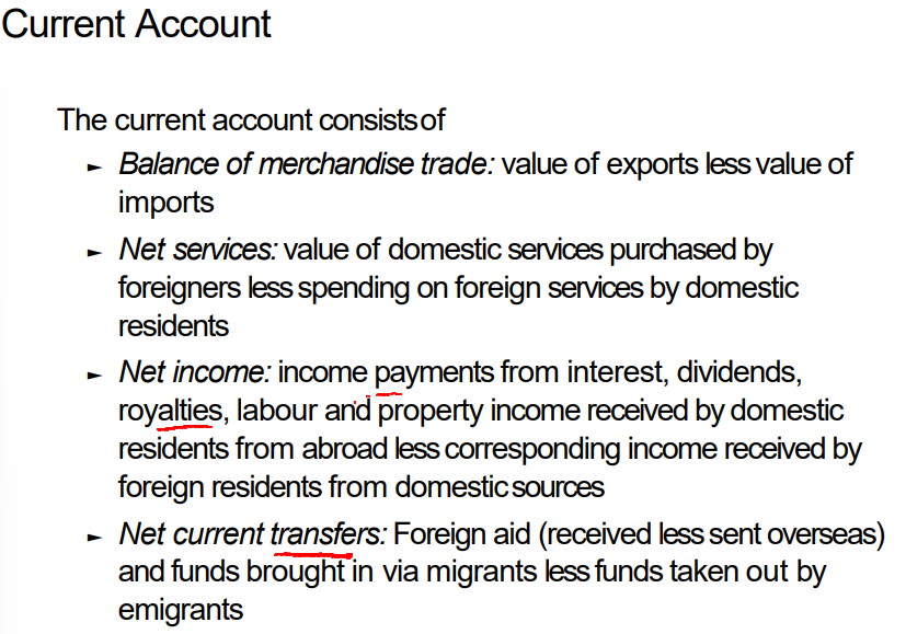 <p>► Current Account: part of the balance of payments that records transactions for currently provided goods and services or a transfer of income.</p><p></p><p>Almost certainly a nuanced view emphasises the quality and composition of borrowing and not just the quantity</p>