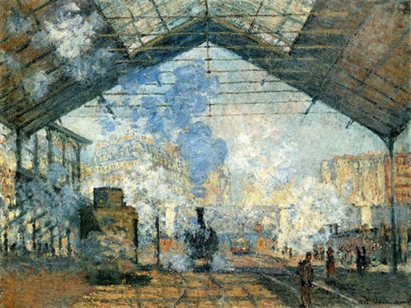 <p>He would capture the transitory times in series. he could show the passing of time and season.</p>