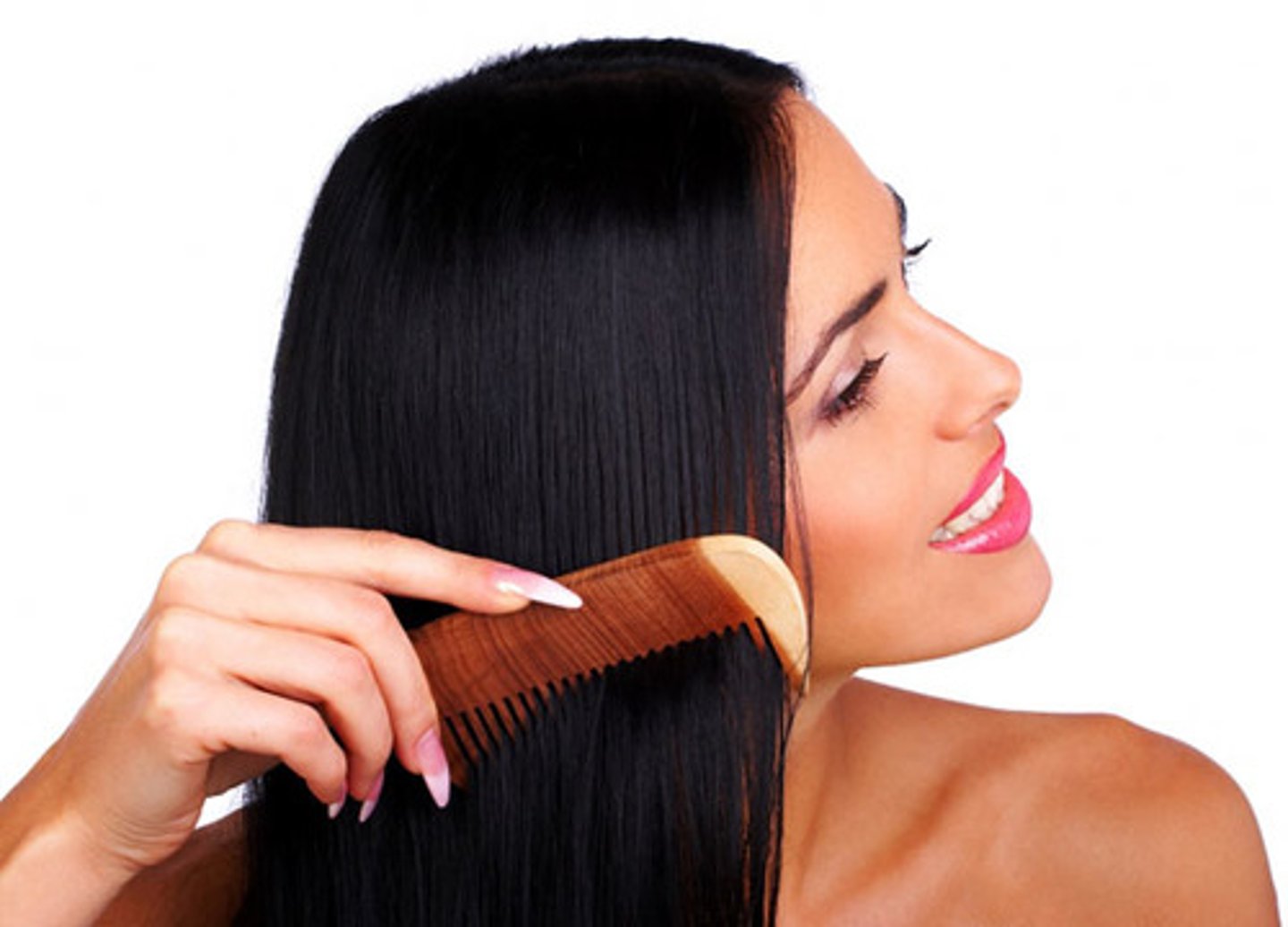 <p>to comb one's hair</p>