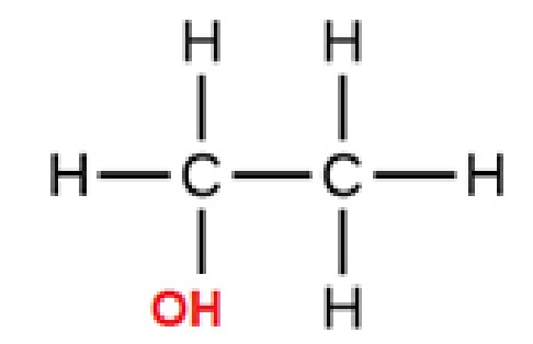 <p>OH attached to a C with ONE other C</p>