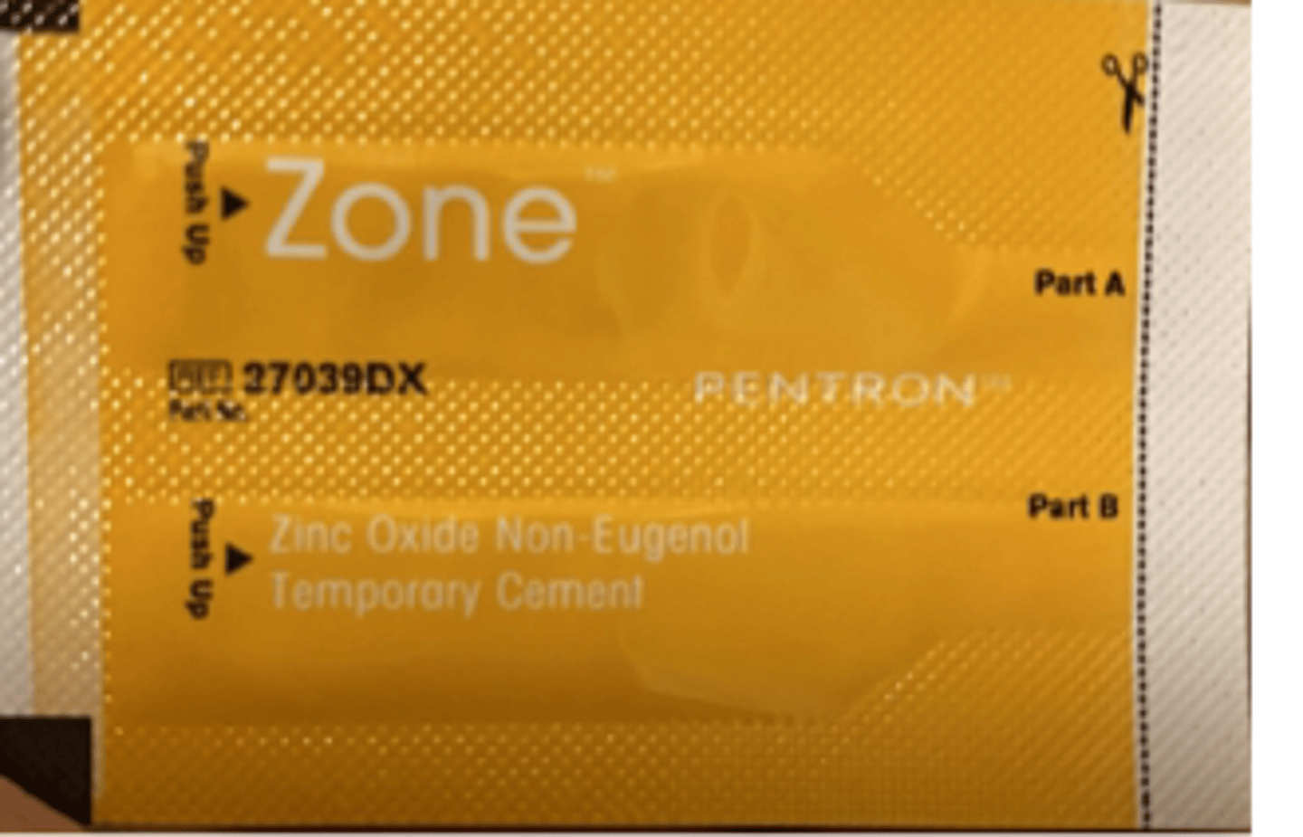 <p>Type of temporary cement</p><p>Sets in 3 minutes and 30 seconds</p><p>Ideal for temporary cementation of crowns, bridges and all provisional needs</p><p>WE USE THIS FOR OUR TEMPS 99% OF THE TIME!!!!</p>