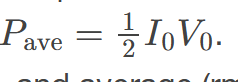 <p>is the measure of the effective power consumption in an alternating current (AC) circuit, calculated by averaging the instantaneous power over one complete cycle. </p>