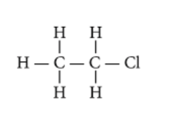 <p>Haloalkane</p><p>Halogen Heteroatomic<br>(halo)-</p><p>e.g. <strong>chloro</strong>ethane </p>