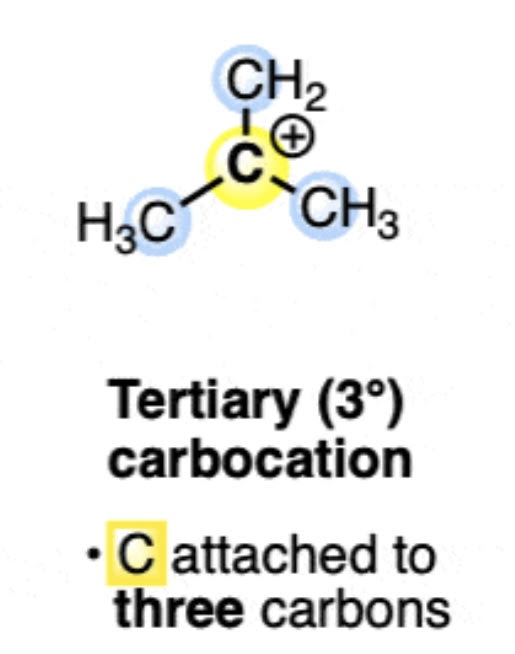 <p>Tertiary carbocation</p>