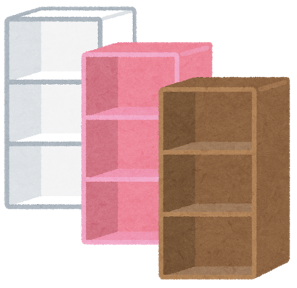 <p>たな</p><p>rak</p><p>(seperti lemari tapi tanpa pintu)</p>