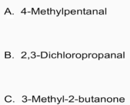 <p>Draw the condensed forms of these compounds</p>