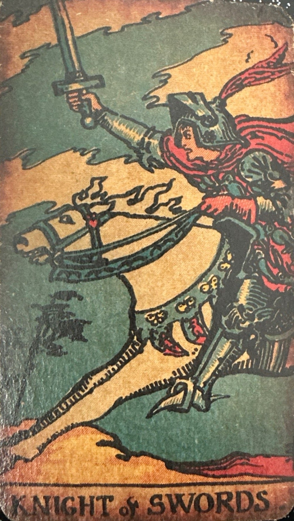 <p>XII - Knight of Swords*</p>