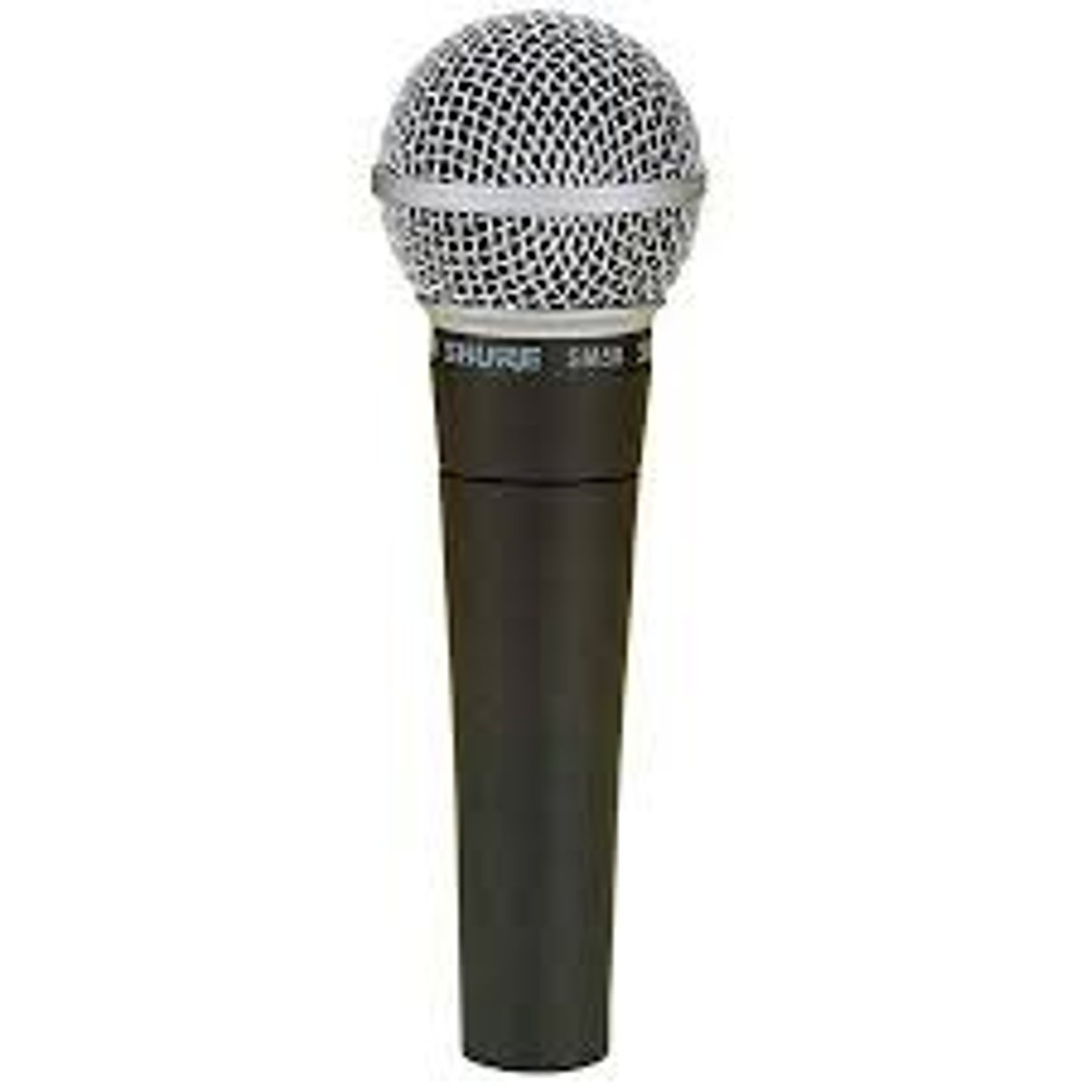 <p>Dynamic Mic. Economical rugged, hard to overdrive.</p>