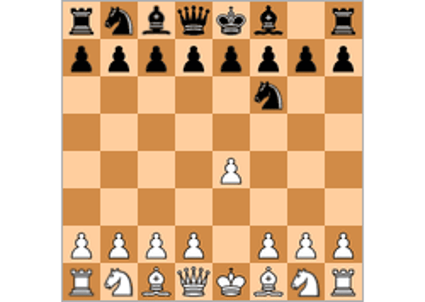 <p>1. e4 Nf6</p>