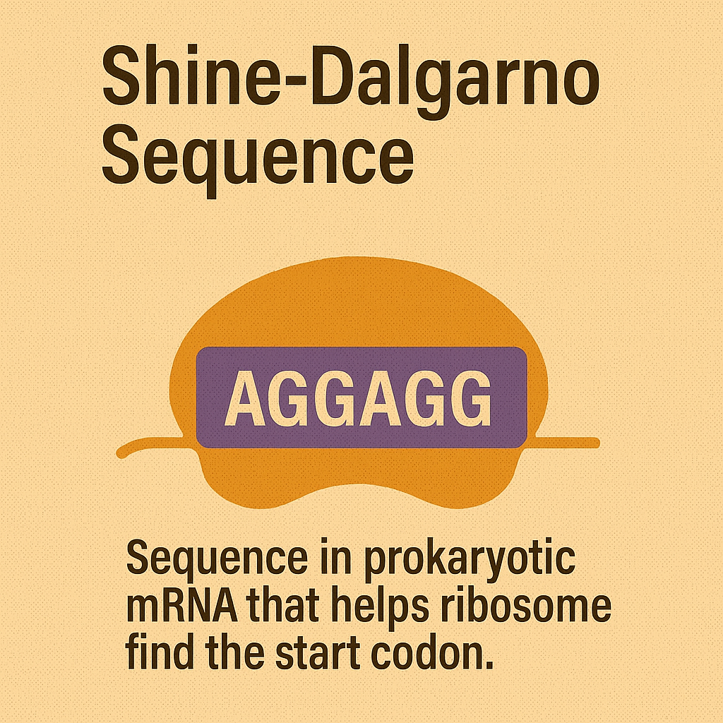 <p>Shine-Dalgarno sequence</p>