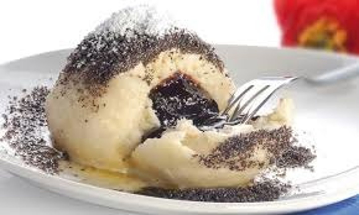 <p>plněný knedlík</p>